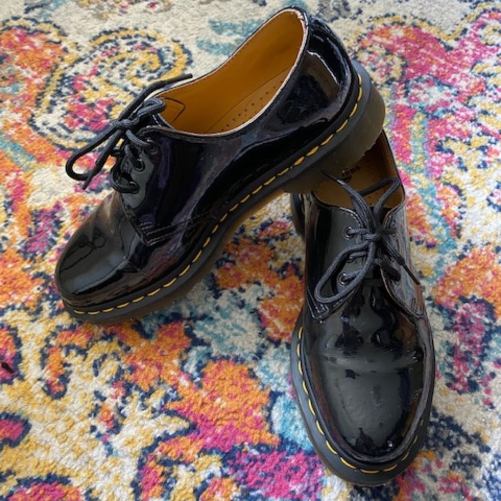 Dr. Martens 1461 Women's Patent Leather Oxford Shoes